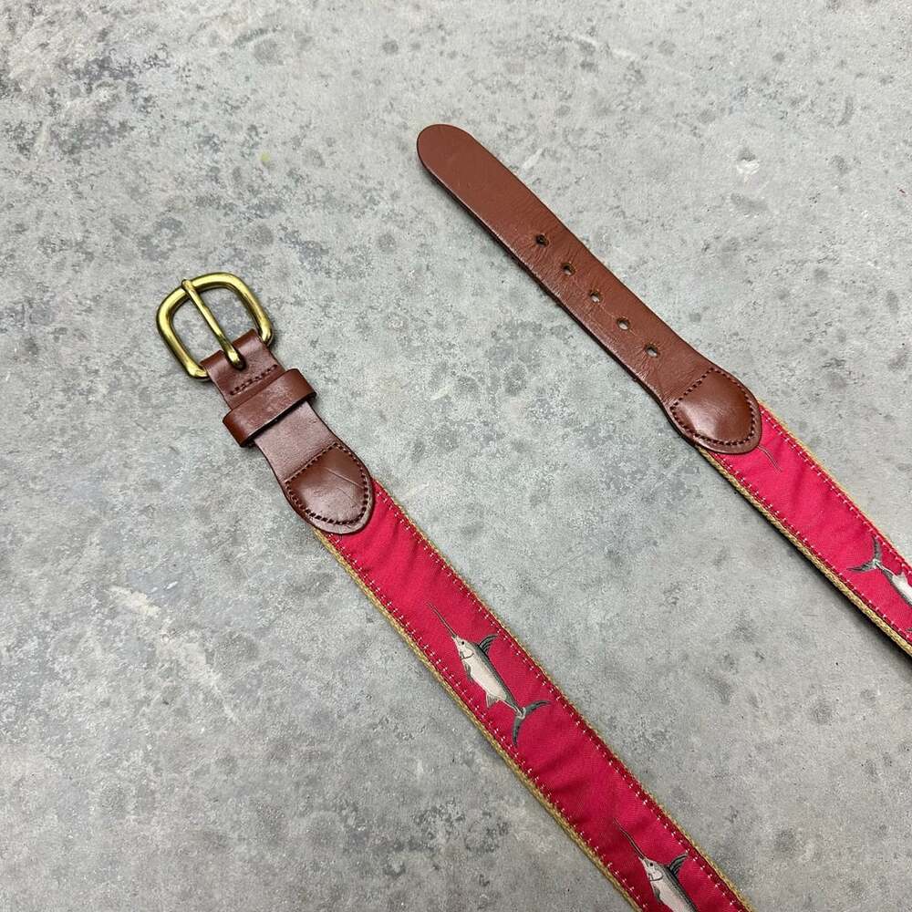 Leather Man Ltd. Swordfish Belt - Size 32